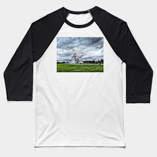 The Kelpies at The Helix, Falkirk, Scotland Baseball T-Shirt